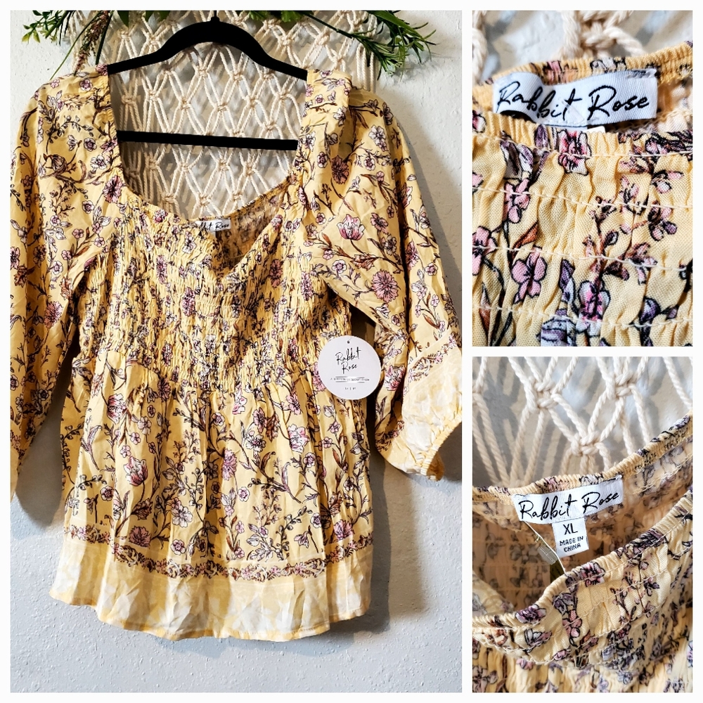 Rabbit rose off the shoulder tank